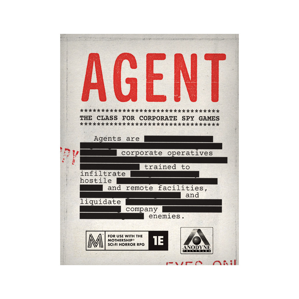 Agent Class - The Class for Corporate Spy Games