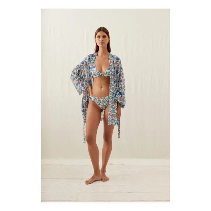 Louise Misha Haut de Maillot Ohau Fibres Recyclées - Collection Femme | Bleu