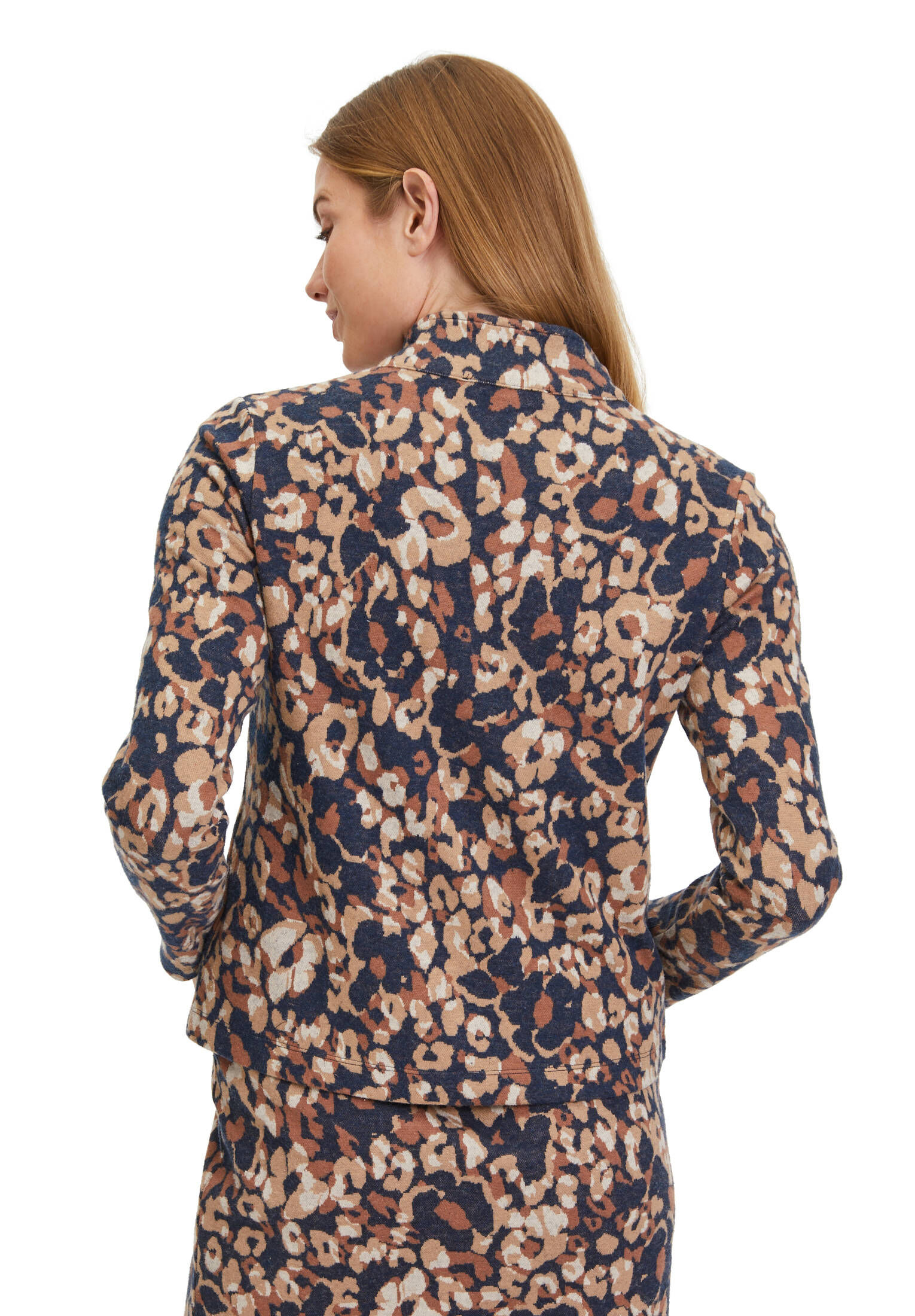 Betty Barclay| Damen Sweatjacke mit Stehkragen
