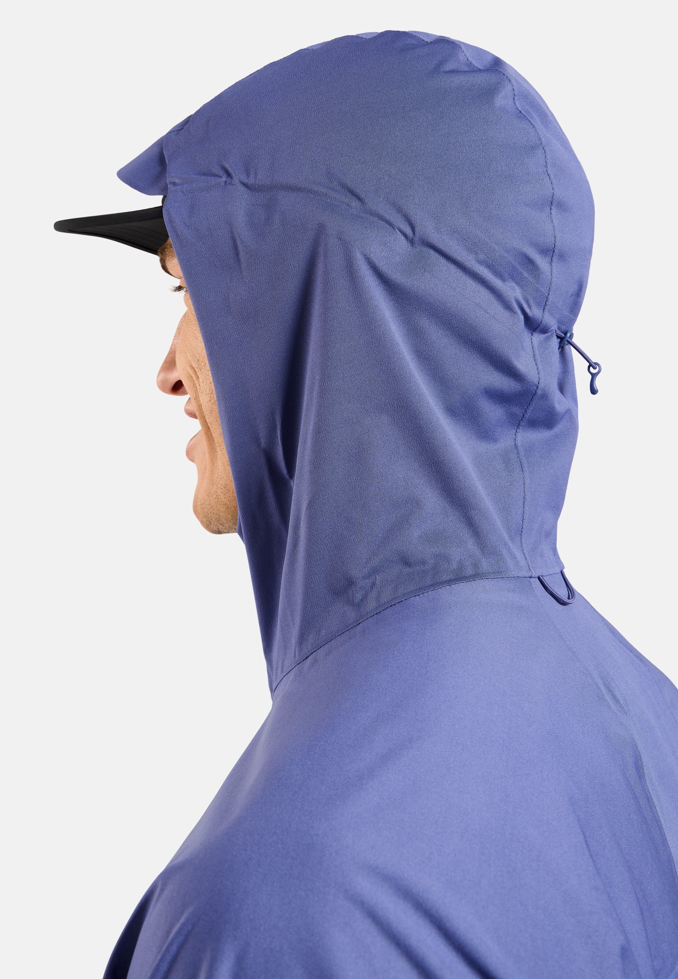 Wasserdichte X-Alp Performance Knit Laufjacke in Skipper Blue