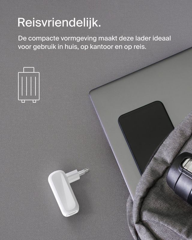 Belkin - Boost Charge - 42W Dual Port Wandlader - Wit - USB-C en USB-A