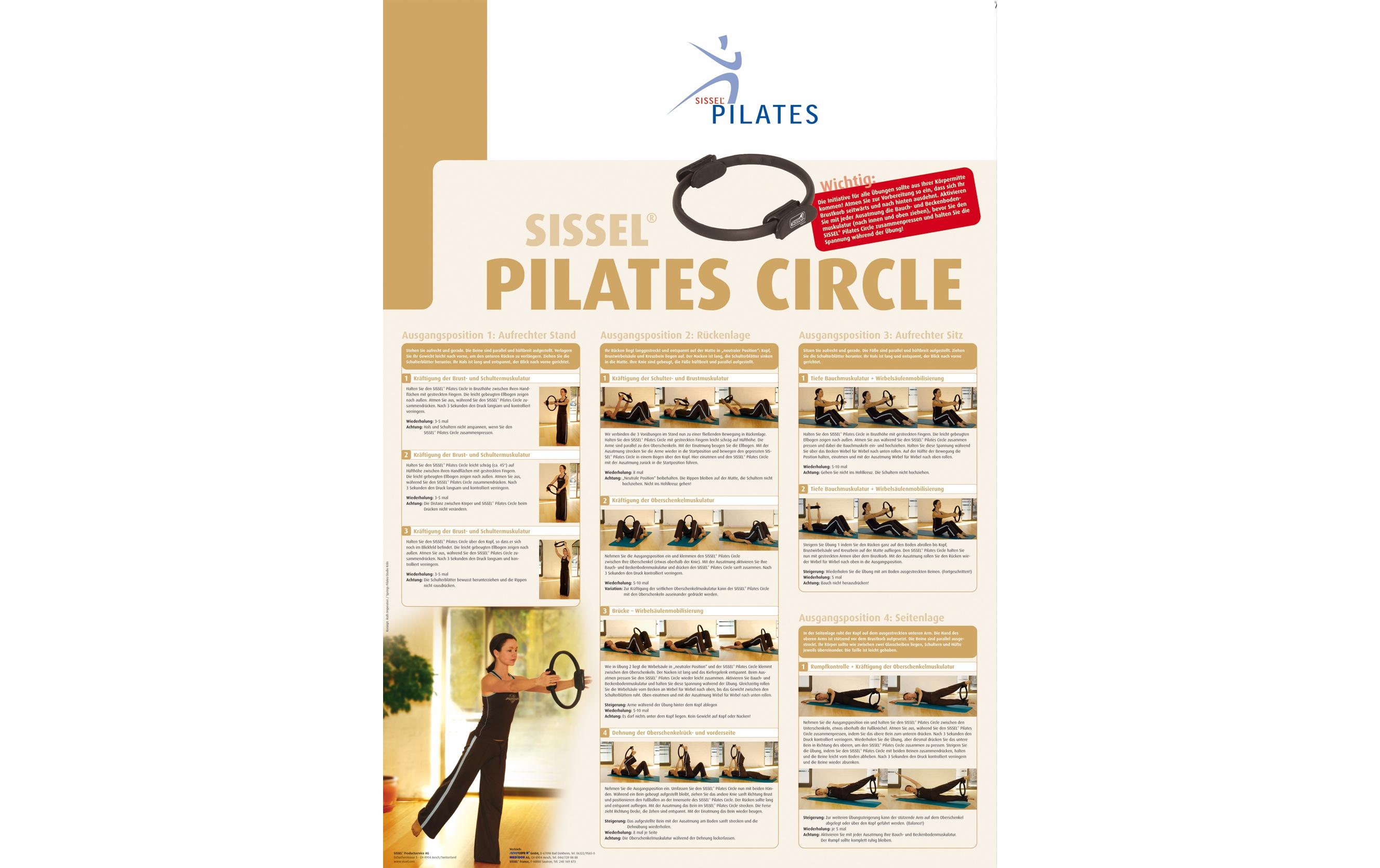 Pilates Circle SchwarzPilates Ring