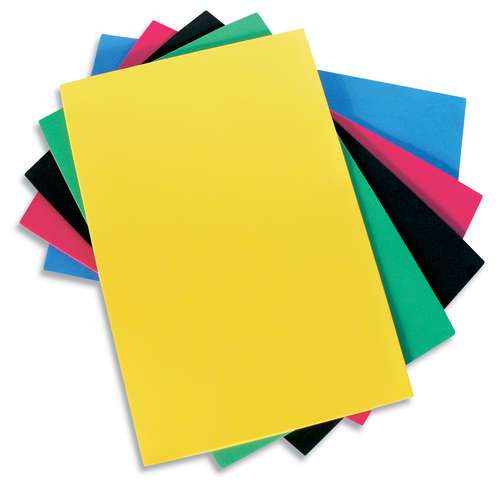 Moosgummi-Platten DIN A4, 5 Bogen, selbstklebend