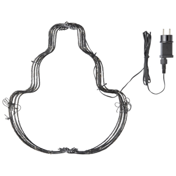 Lantaarn vouwbaar 192 LED 34x40 cm