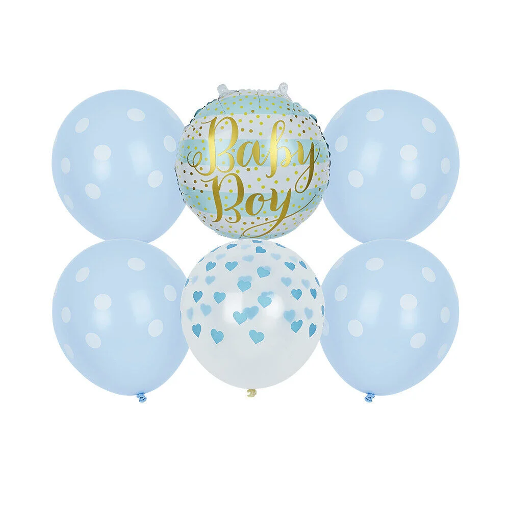 Kit ballon révélation bébé garçon x6