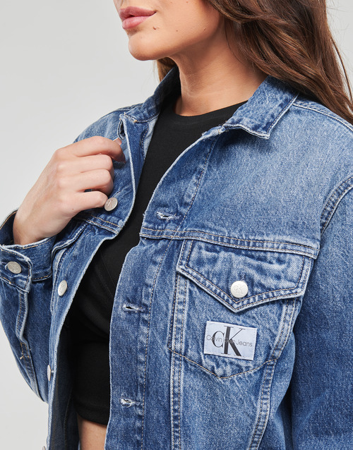 Calvin Klein Jeans - REGULAR ARCHIVE JACKET - Bleu jean