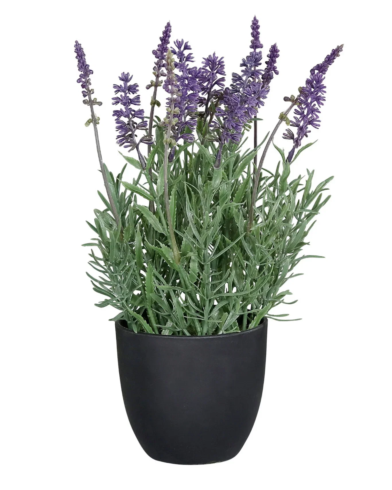 Lavendel i potte kunstig. Høyde 31 cm