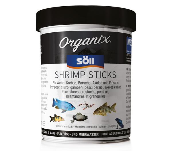 Söll Fischfutter Organix Shrimp Sticks