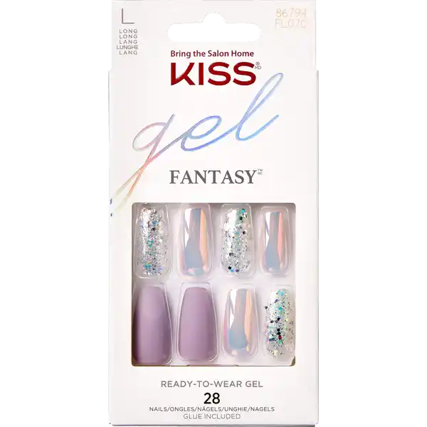 Gel Fantasy Nails - Rainbow Rings