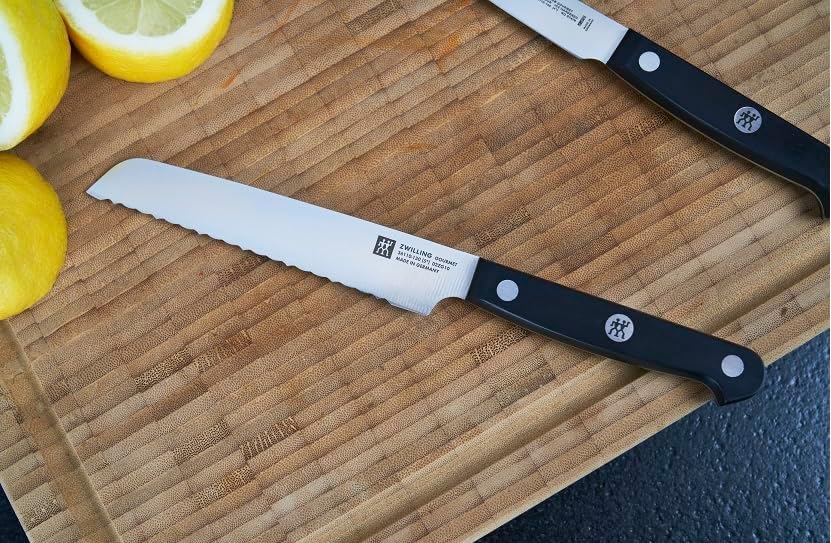 ZWILLING Gourmet Messerblock 7-teilig, Rostfreier Spezialstahl, Schwarz, Made in Germany
