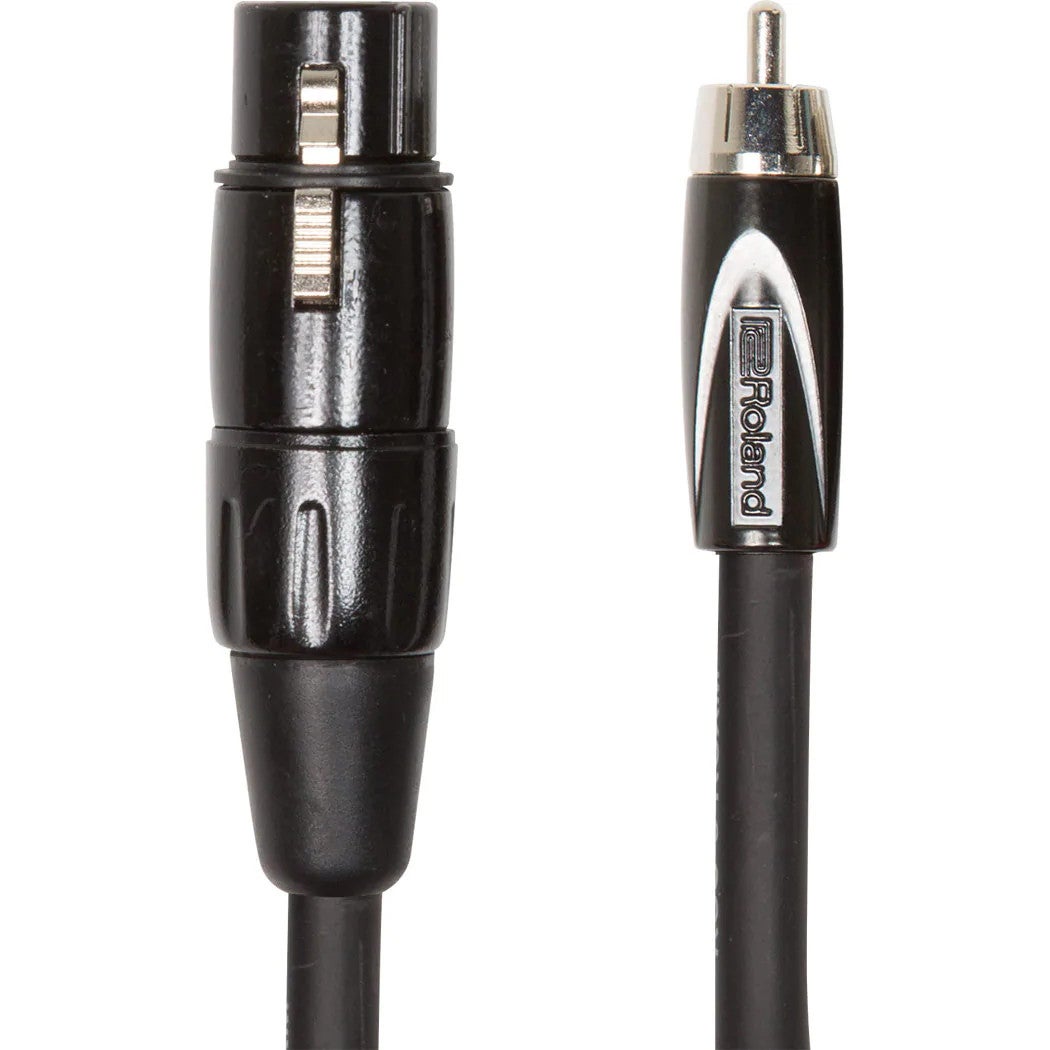 Roland RCC-10-RCXF XLR (female) - RCA kabel 3 meter