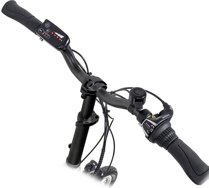 Villette les Vacances, vouwbare e-bike, 6 sp, 20 inch, zwart