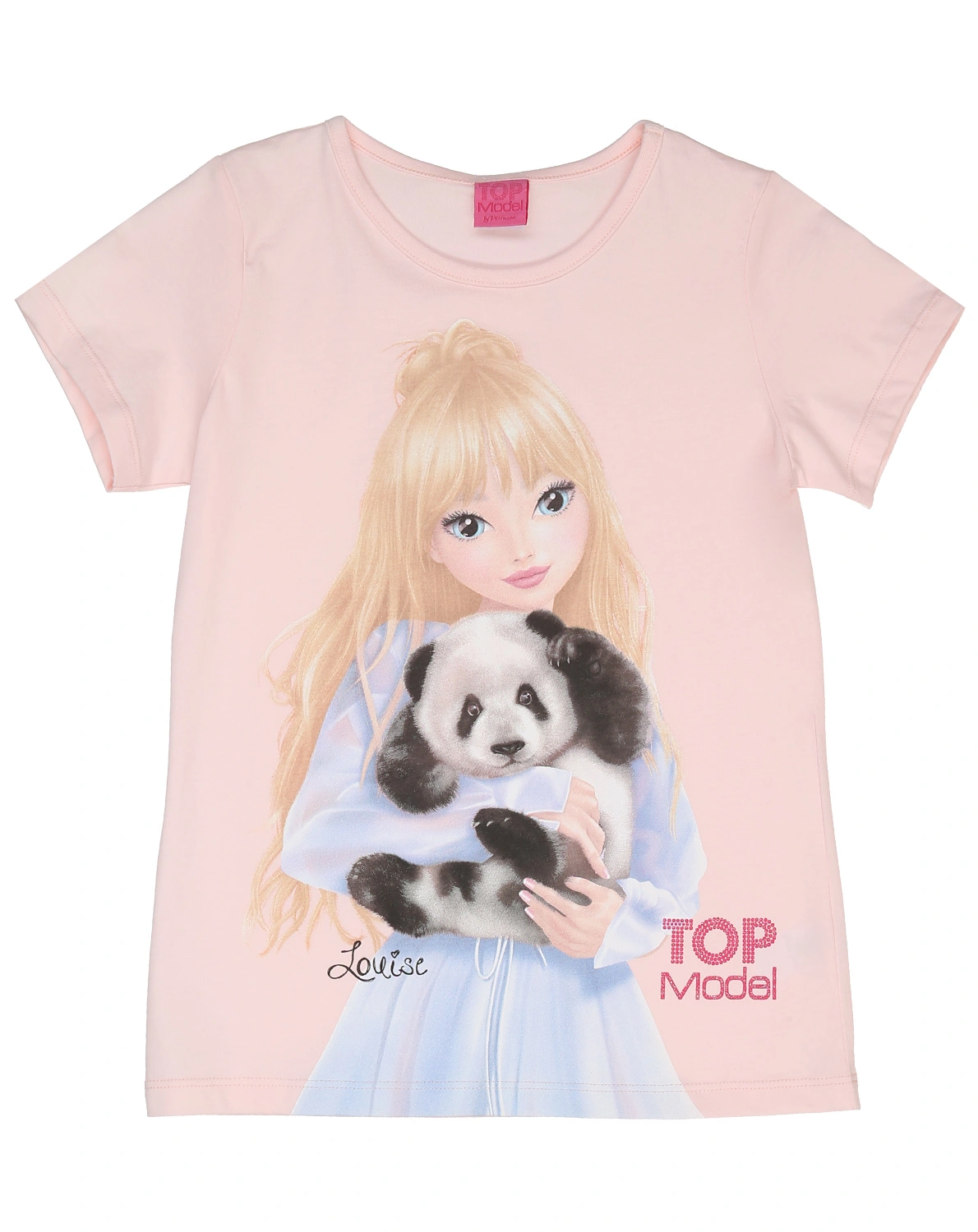 T-Shirt TOPMODEL - PET in pink dogwood