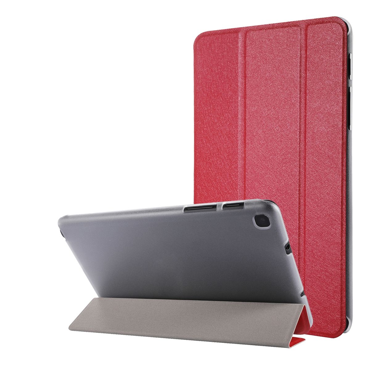 Schutz Tablet Hülle für Samsung Galaxy Tab A7 Lite Case Cover Tasche Etuis Rot