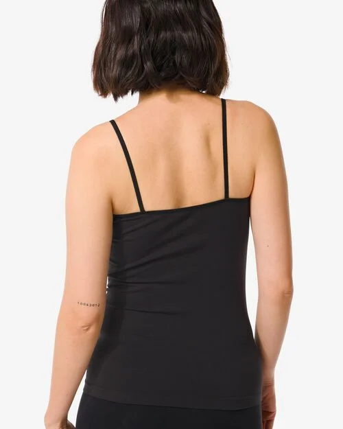 débardeur femme noir