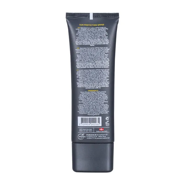 Operators Skincare -  Operators Skincare Sonnencreme SPF50 75 ml