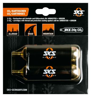 Cartouches De Co2 SKS (24G) Pour Airbuster Et Airbuster 2 Pieces