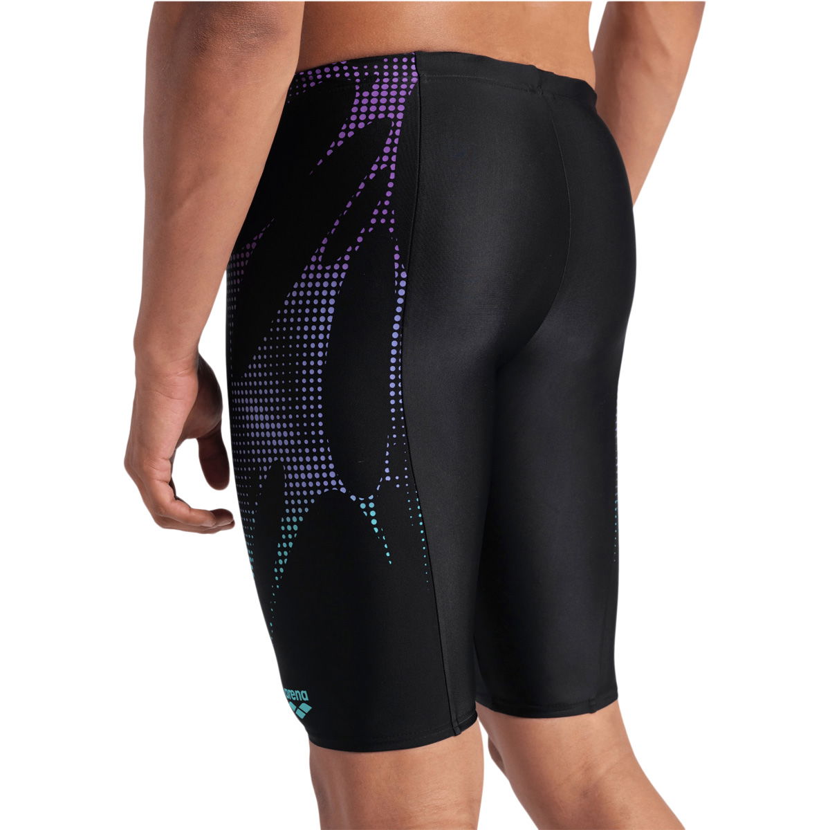 Arena Spider Web Long Badebukser Herre