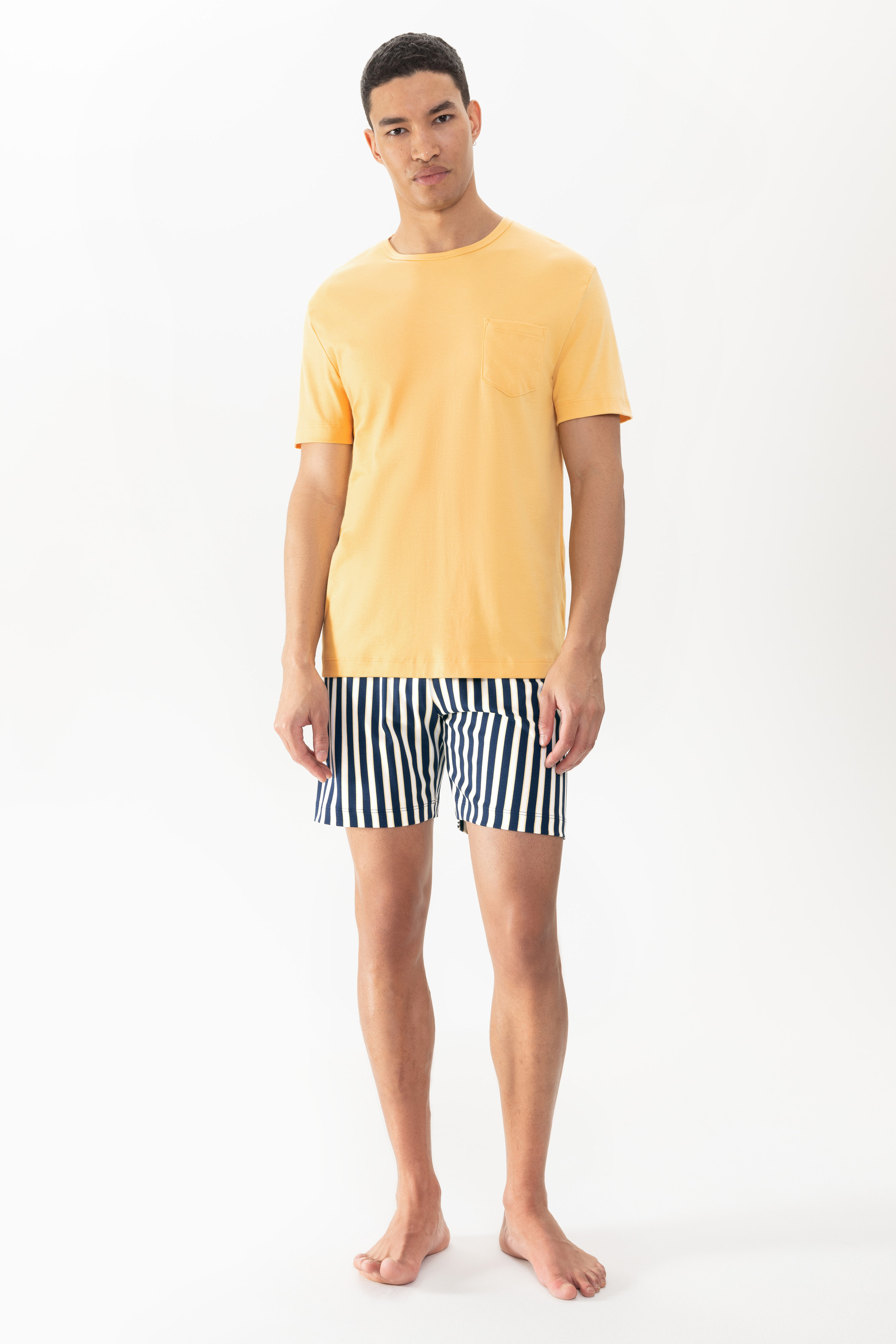 Kurzer Schlafanzug<br>Serie Sun Stripes