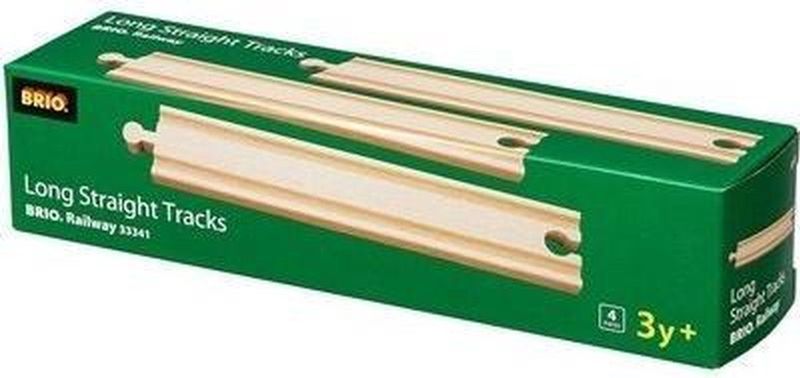 BRIO Lange rechte rails - 33341