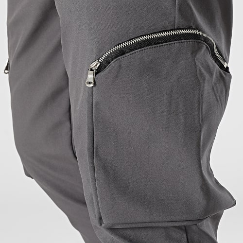 Pantalon Cargo Gris Anthracite