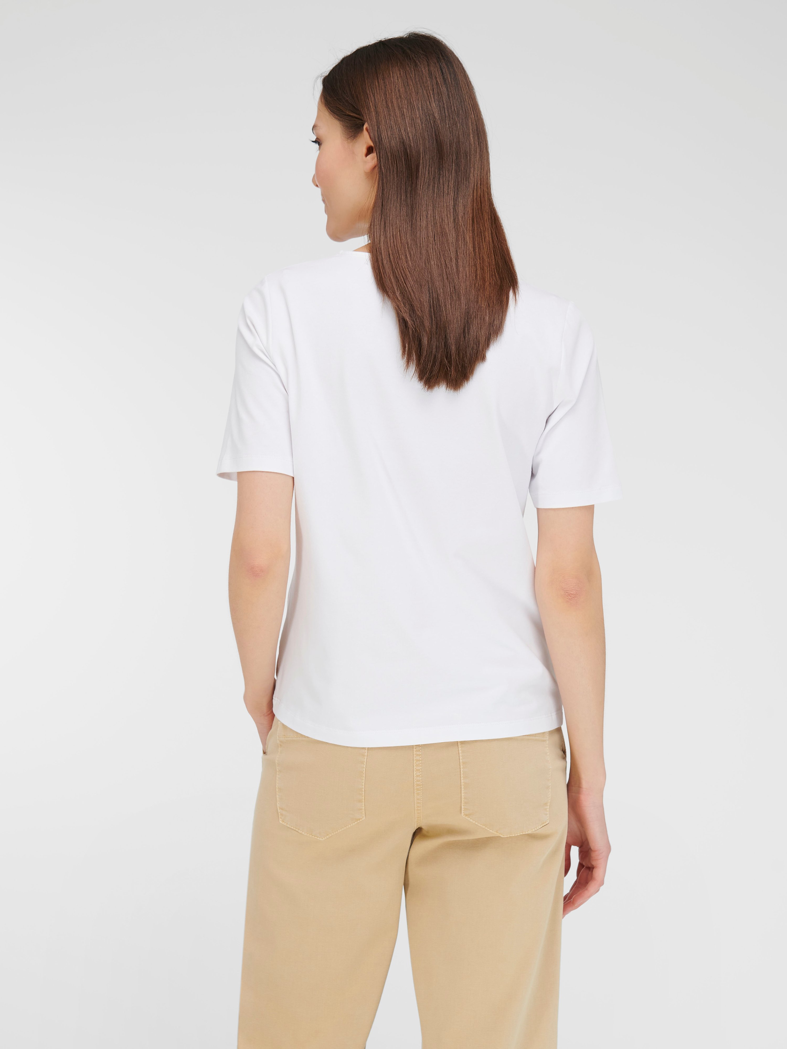 Rundhals-Shirt