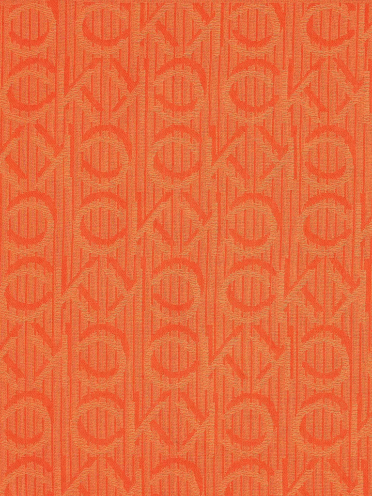 CALVIN KLEIN Schal MONOGRAM orange
