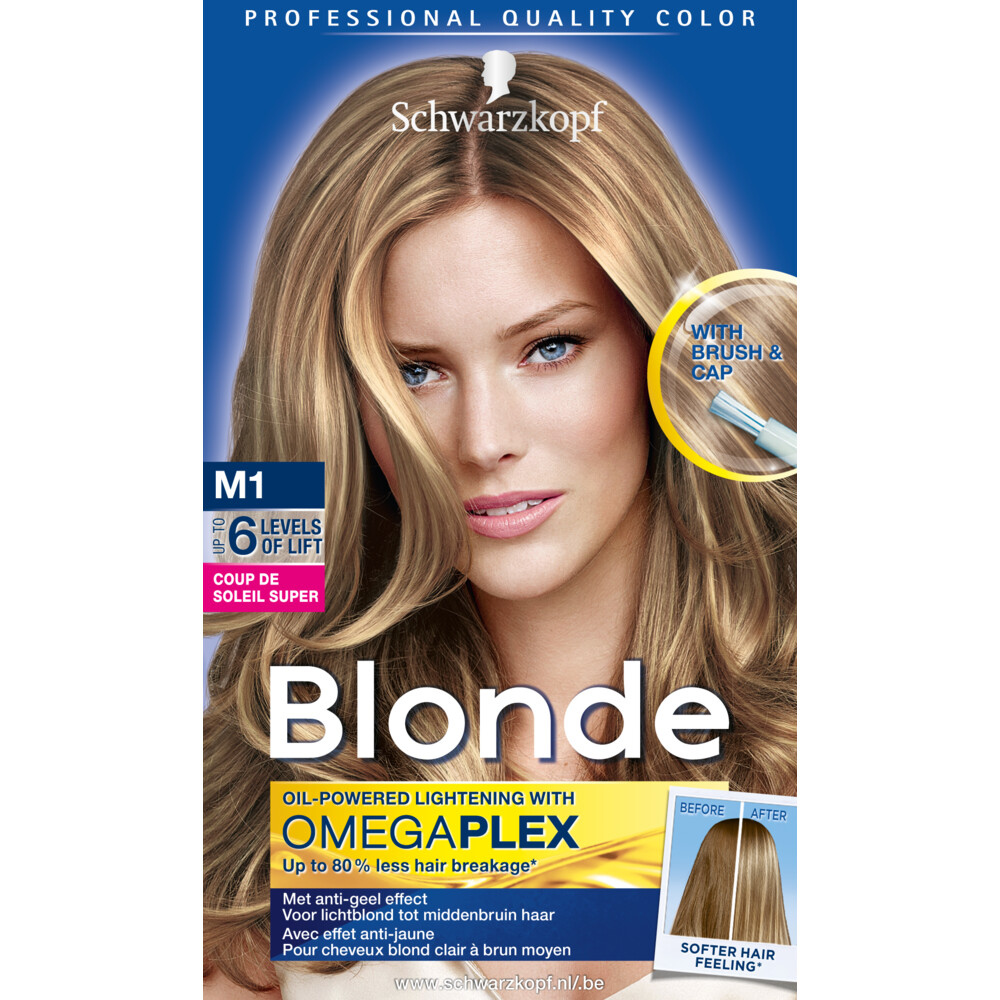 Schwarzkopf Permanente Blondering Coupe de Soleil Blonde M1