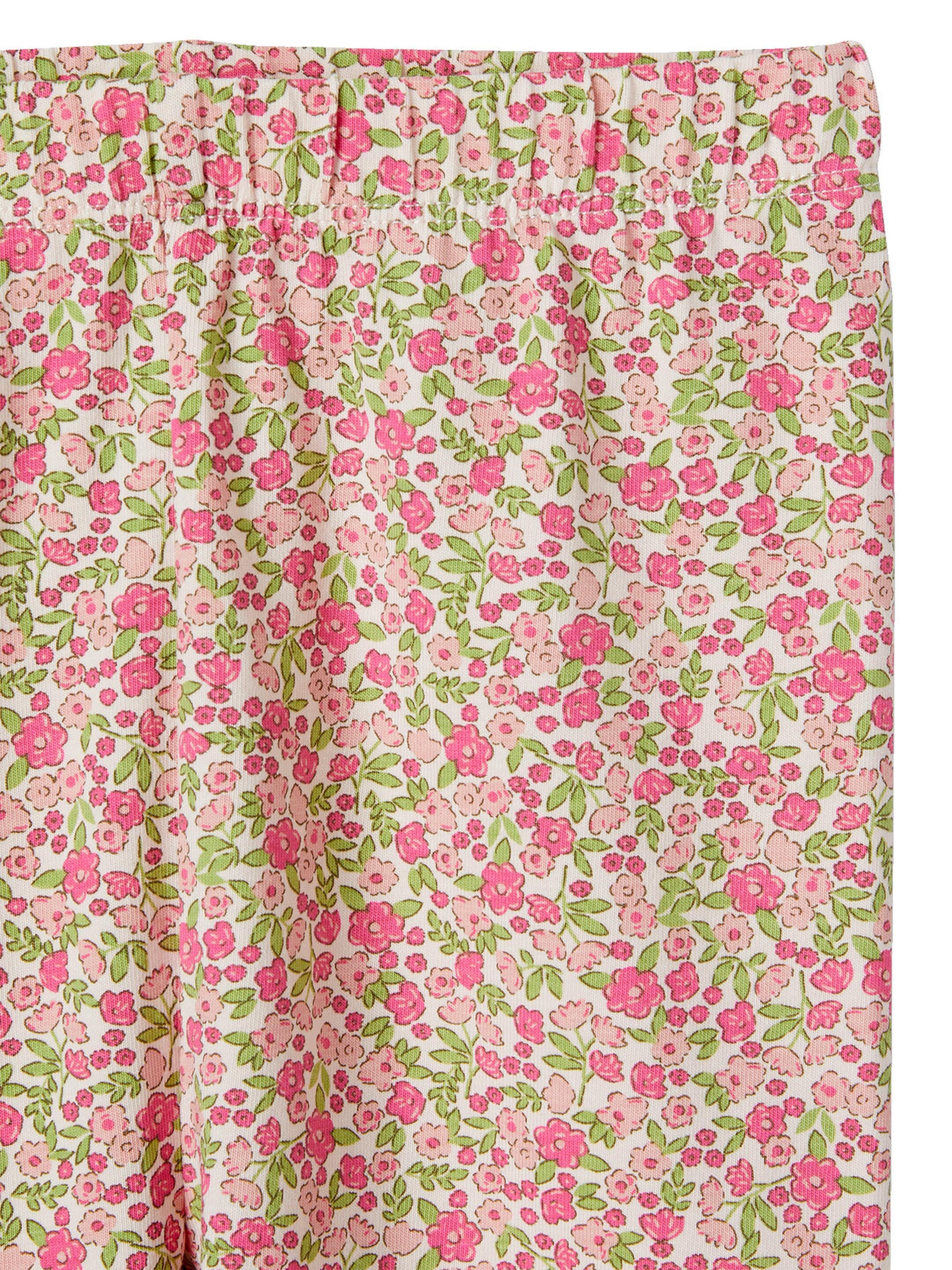 Vertbaudet 2er-Pack Mädchen Leggings BASIC pack salbeigrün