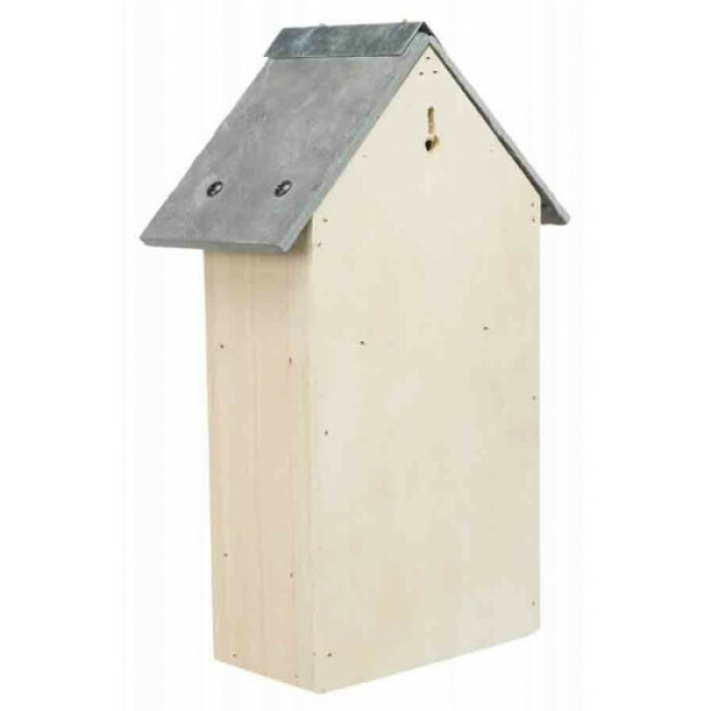 Hôtel à insectes en pin/schiste