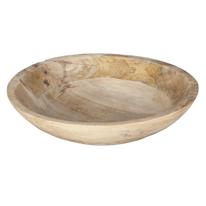 Dekoschale - aus Holz - Ø = ca. 30 cm