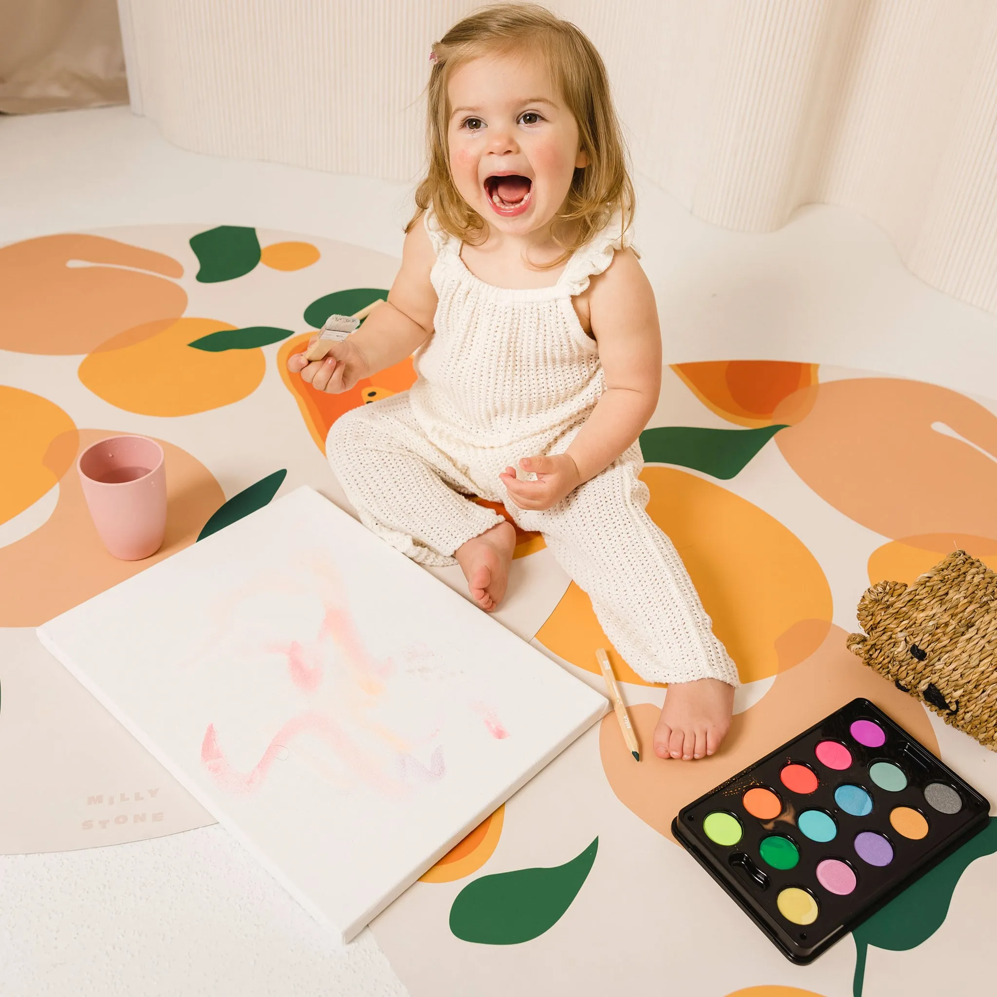 Milly Stone Tapis Catch All - Fruits