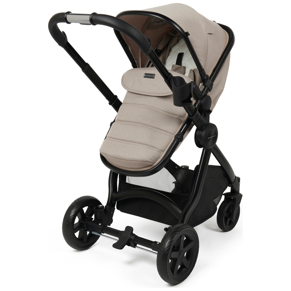 Babylo Panorama XTi 2-in-1 Reisesystem mit R129 Autositz – Mandel