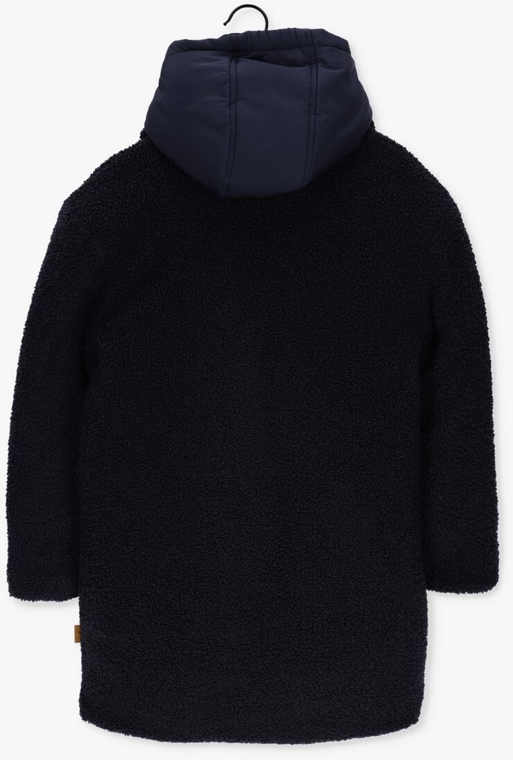 MOODSTREET blauwe moodstreet teddy jas m207-5217