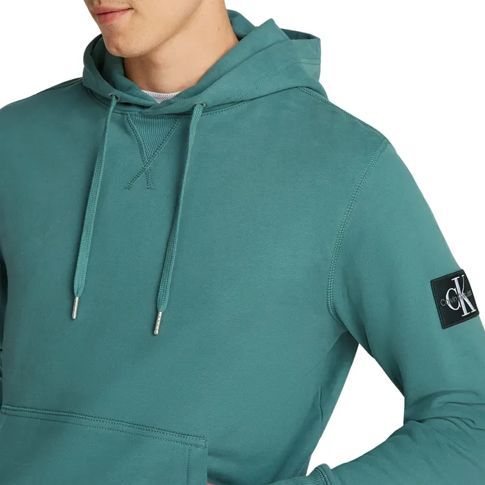 Calvin Klein Monologo Badge Hoodie Heren