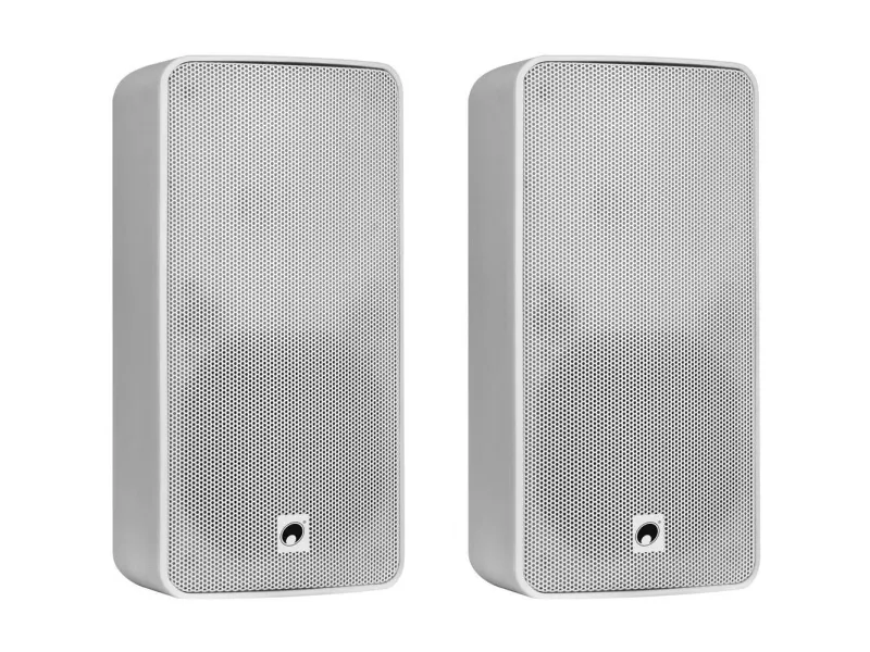 Omnitronic 11036955, 2-vejs, Ledningsført, 80 W, 60 - 18000 Hz, 16 ohm (O), Hvid