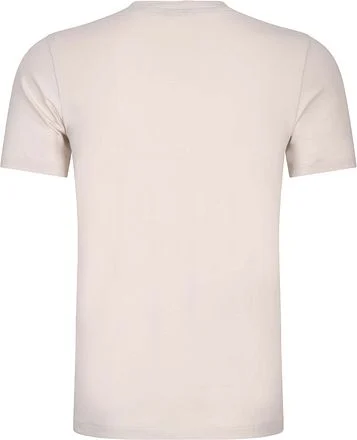 Cavallaro Beciano T-Shirt Logo Ecru 117241004 kopen