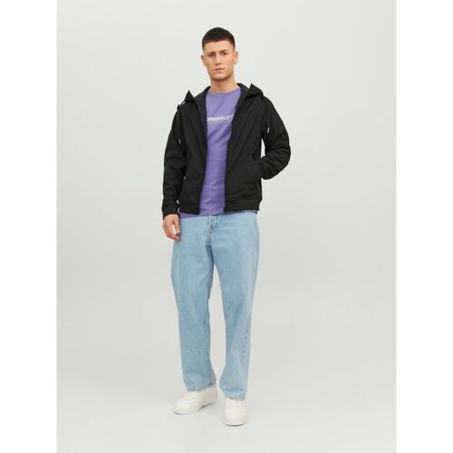 Jack & Jones - 12236300 SOFTSHELL-BLACK Negro