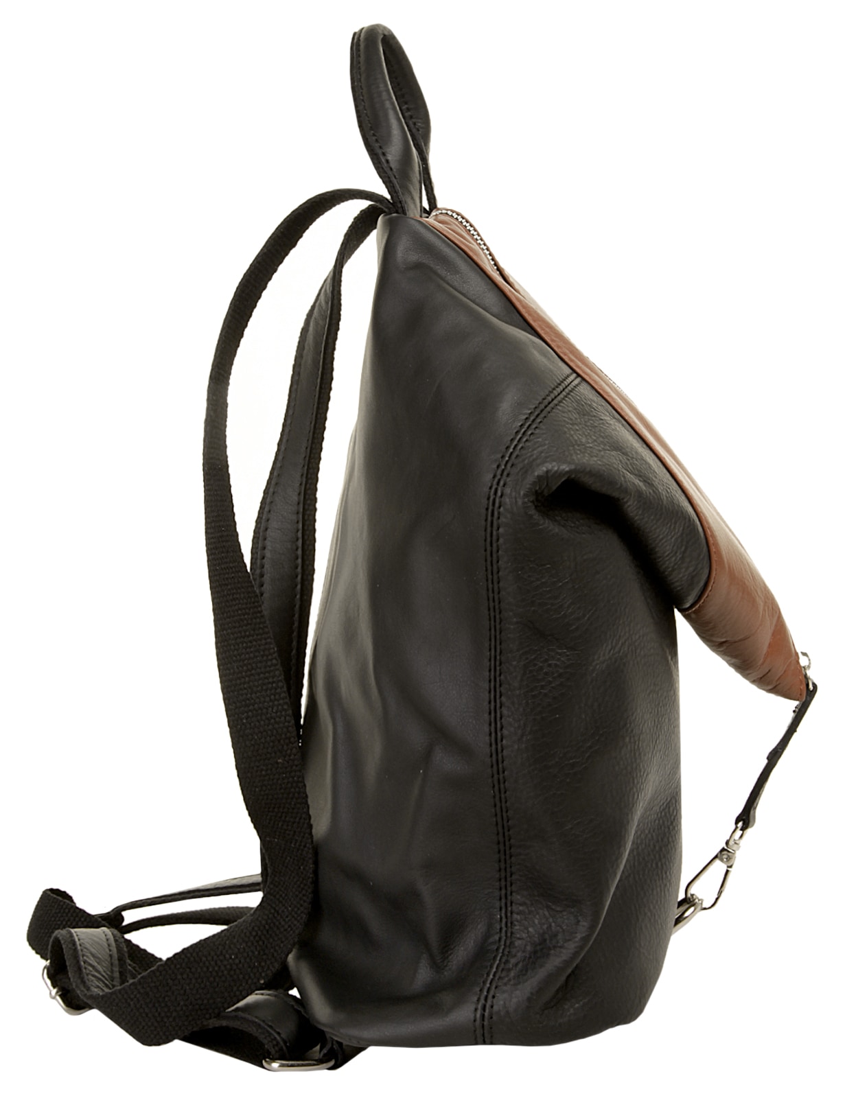 Cluty Cityrucksack echt Leder, Made in Italy