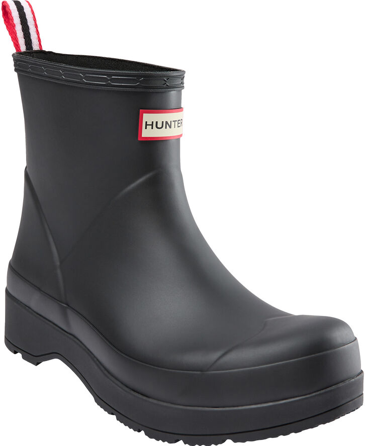 Hunter MENS ORIGINAL PLAY BOOT SHORT Black