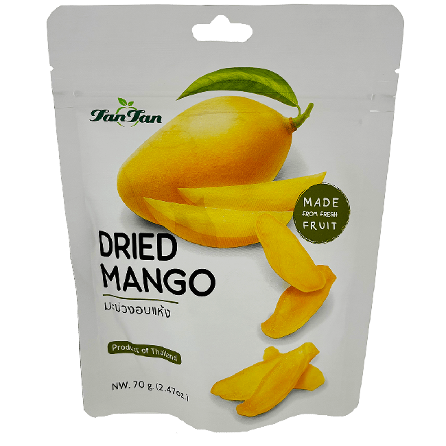 Tan Tan Gedroogde Mango 70g