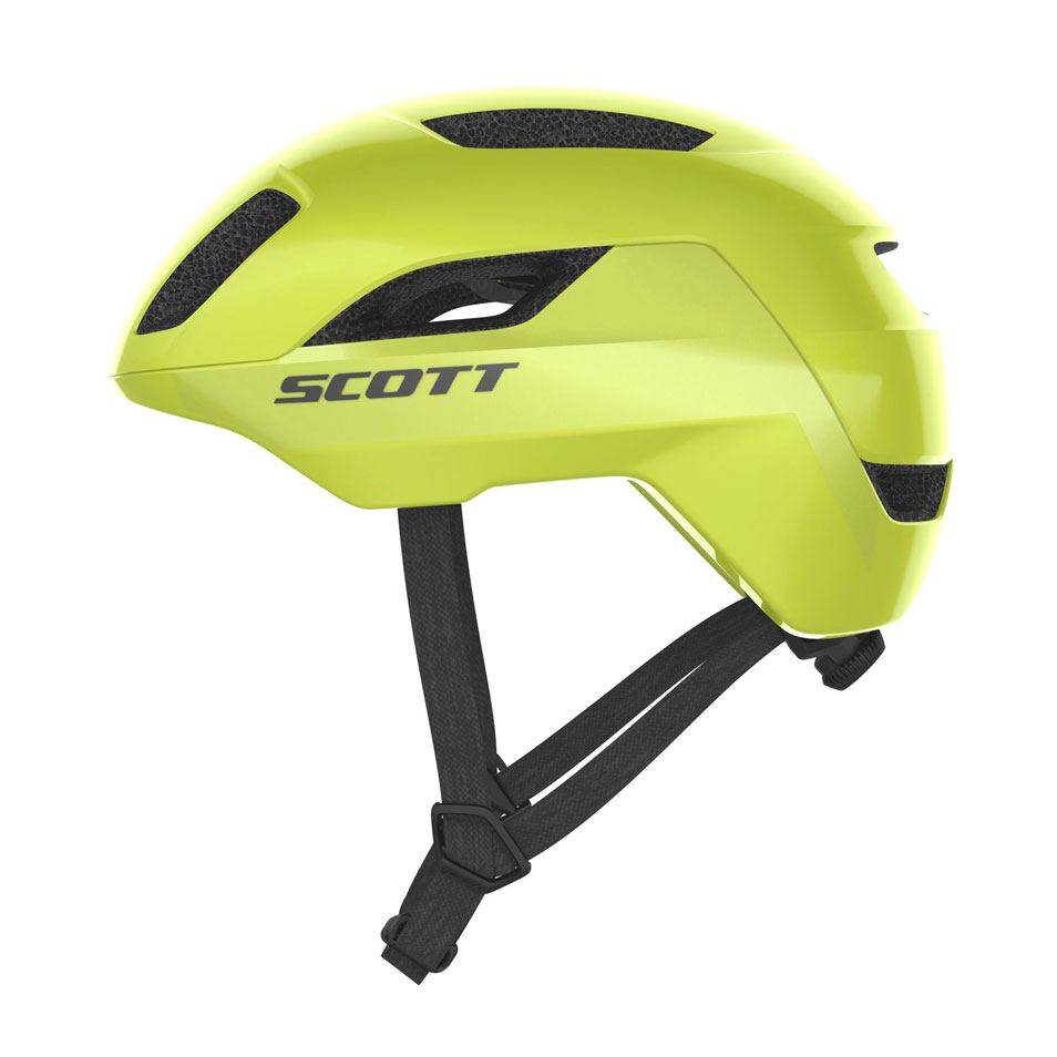 Scott La Mokka Plus Cykelhjelm Radium Yellow