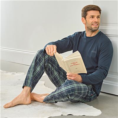 Pyjama homme motif carreaux - DODO HOMEWEAR
