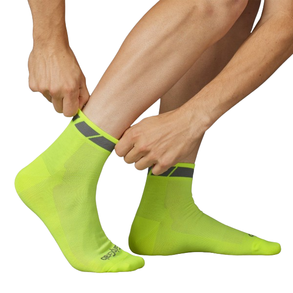 GripGrab Classic Low Cut Sommersokker, Hi-Vis Yellow