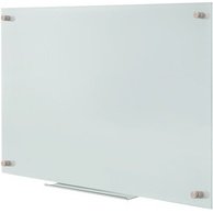 Tableau magnétique en verre, (L)600x(H)450mm, blanc