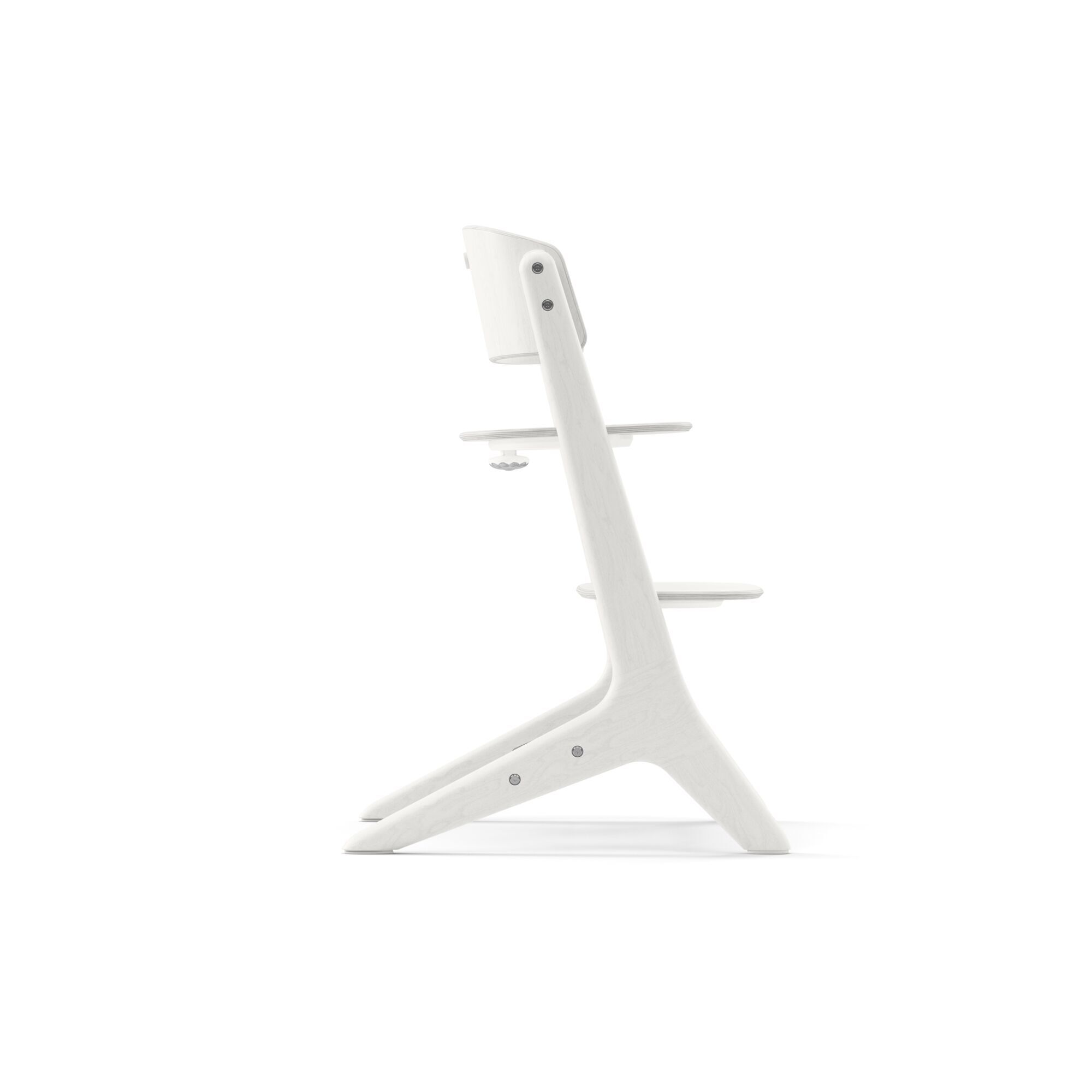 Lemo Platinum Chair White Wood