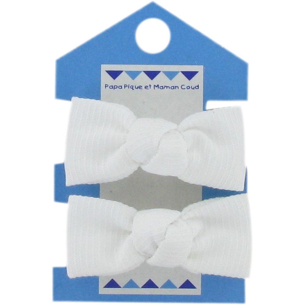 Mousse Petit Noeud Blanc
