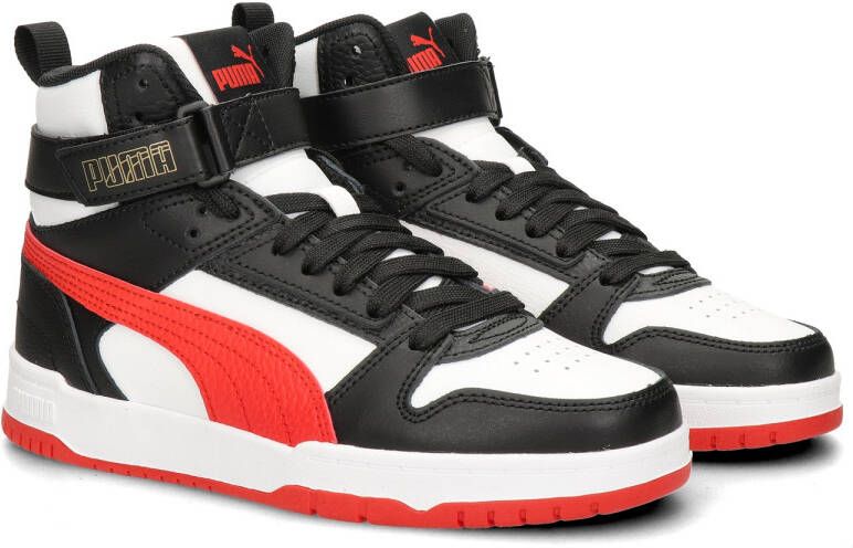 Puma RBD Game sneakers wit rood zwart Gerecycled polyester 35.5