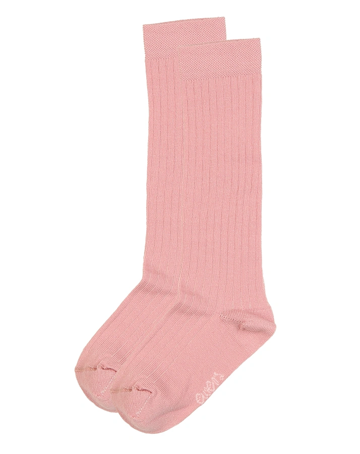 Kniestrümpfe RIPPE 3er-Pack in creme/altrosa/honig