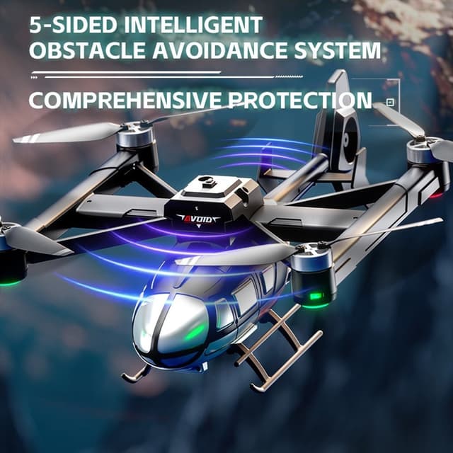 X38 DC-135 Helikopter Drone Kamera Luftfoto Quadcopter 2 batterier